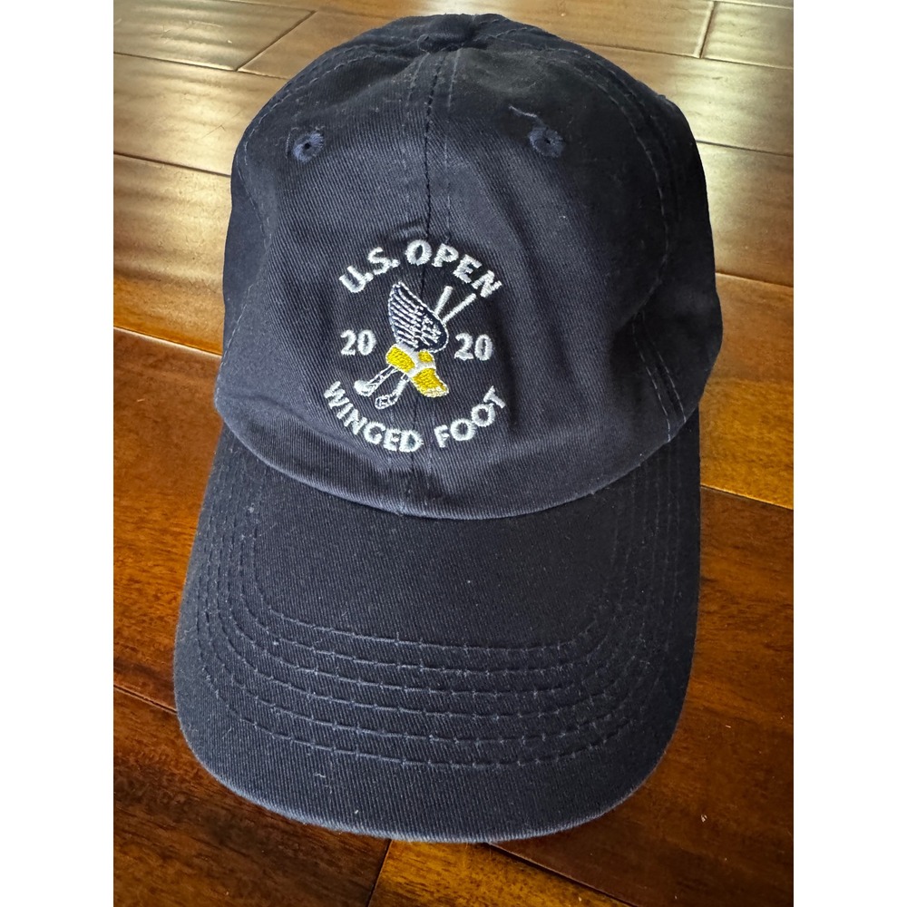 USGA Baseball Cap US Open 2020 Navy Blue Excellent 2020 US Open Winged Foot Hat